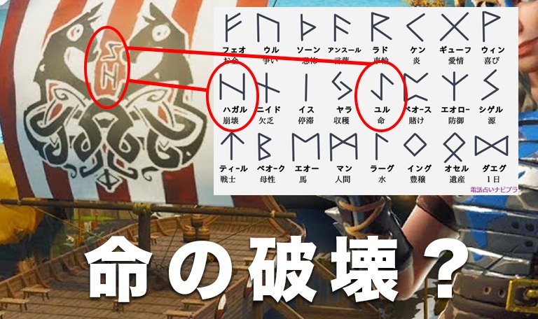 フォートナイトgg 135 そしてもう一つ ルーン文字がありました バイキング船の帆に２つのルーン文字を発見 意味は 命 と 破壊 崩壊 です 世界を誰かが破壊するんでしょうか それとも単なるバイキング用のデザイン とても興味深いです