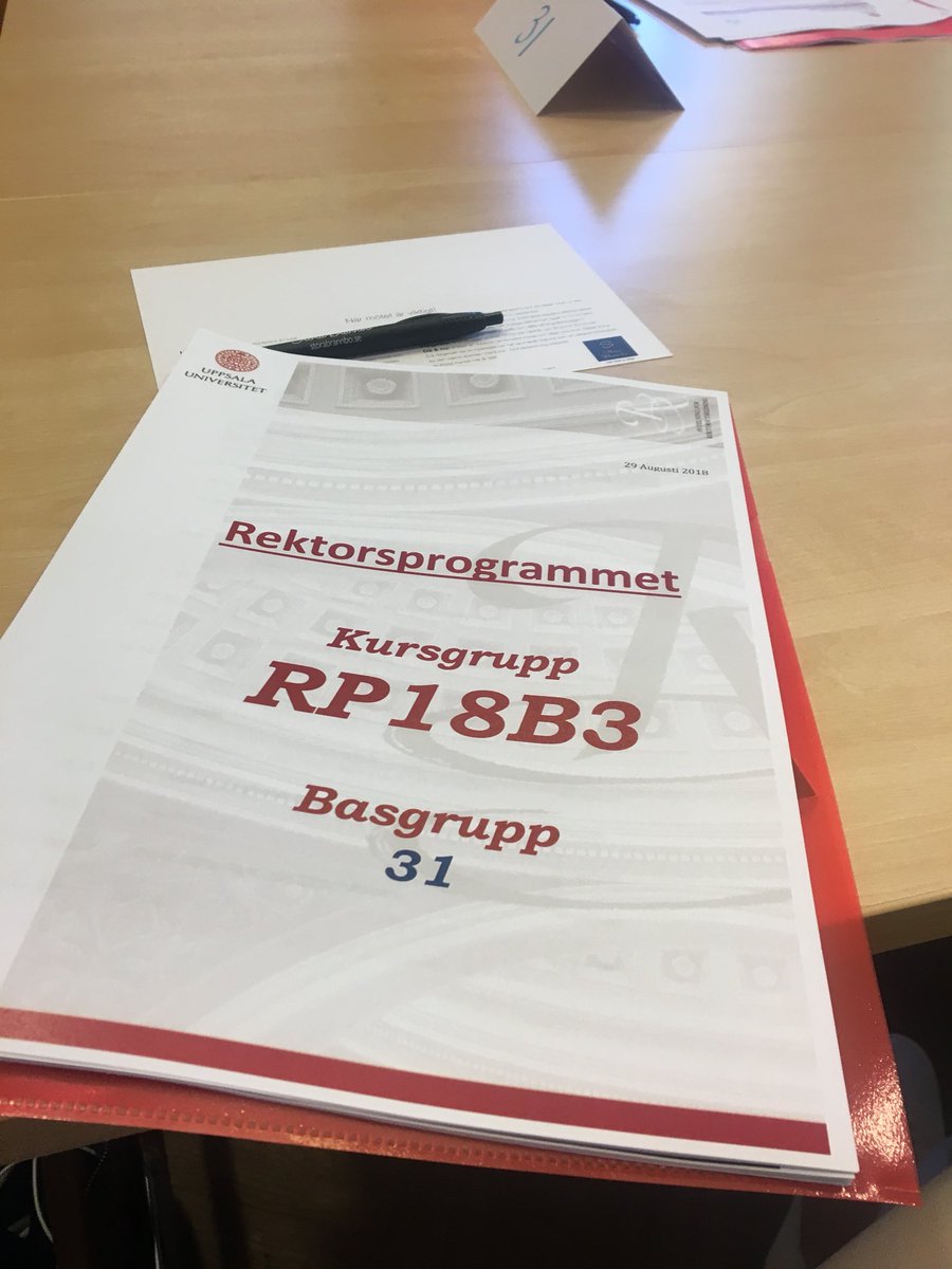 Stolt över att representera Sollentuna på rektorsprogrammet! Ser fram emot dessa tre år. #solskol #silverdalsskolan