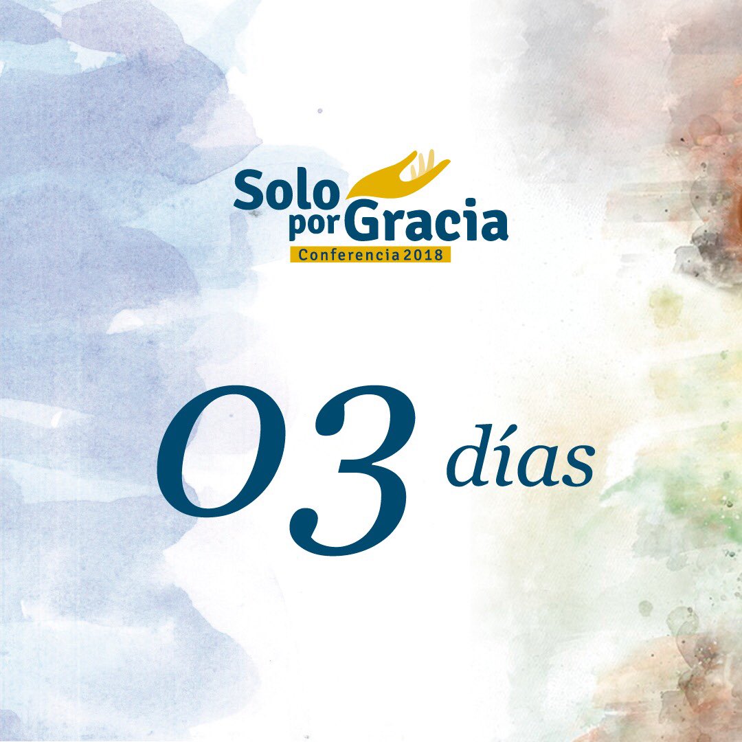 solagratiapy's tweet photo. ¡Empezó la cuenta regresiva para la Conferencia Solo Por Gracia 2018!

#SPG2018
#SoloPorGracia
#Conferencia https://t.co/Wkz8dd32fs