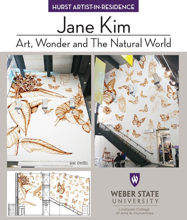 WeberStateArts's tweet photo. #News - Today #WeberStateArts announced an exciting collaboration with Jane Kim from #InkDwell and community partners @OgdenNature, @OgdenFirst @TheMonarchOgden – all in #OgdenCityUtah https://t.co/7RvVRBEQ9O