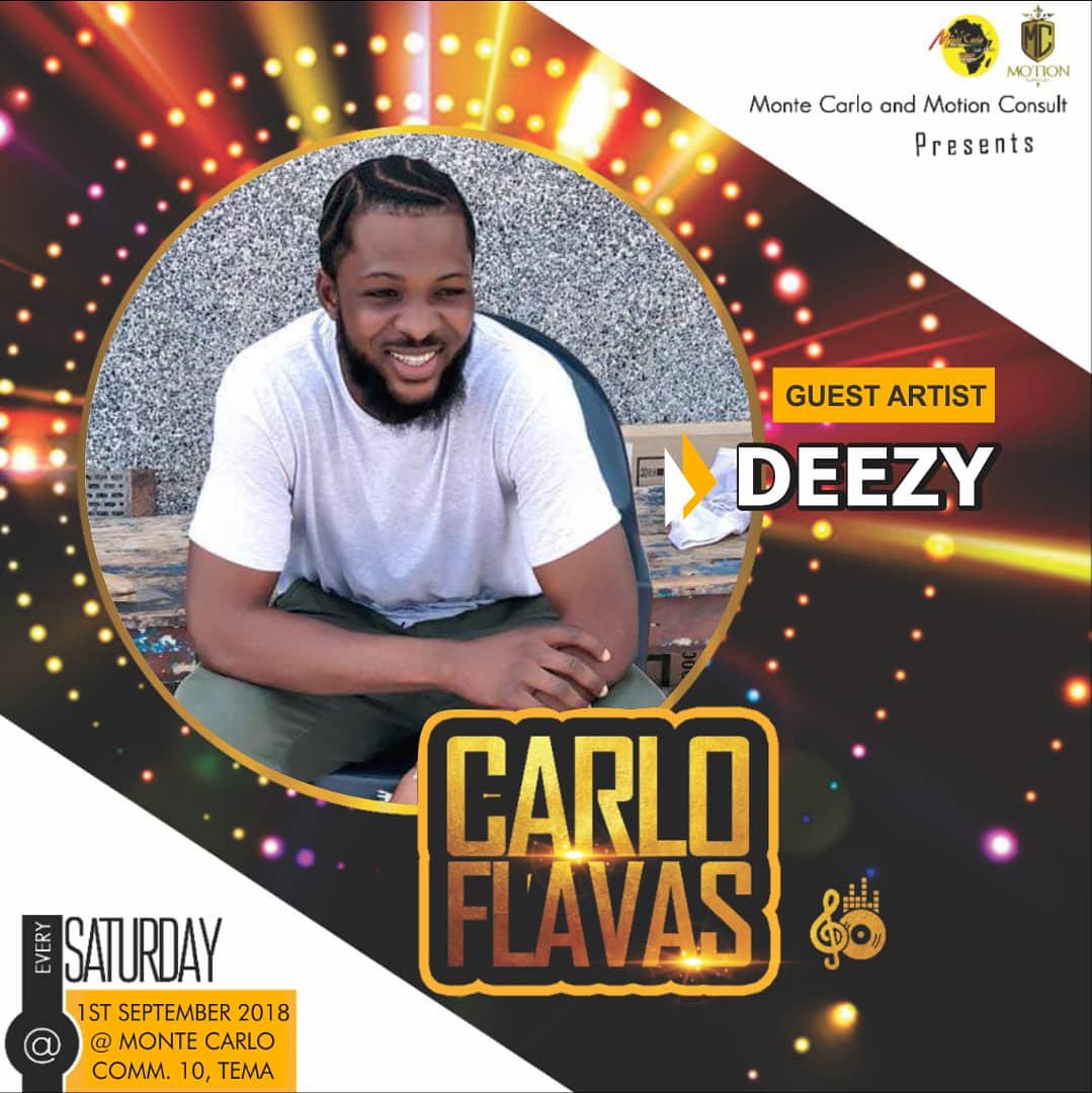 djflavaUK's tweet photo. #Carlo flava's this Saturday 1st September 2018 don't miss loud in tema https://t.co/r9Azf6Acez