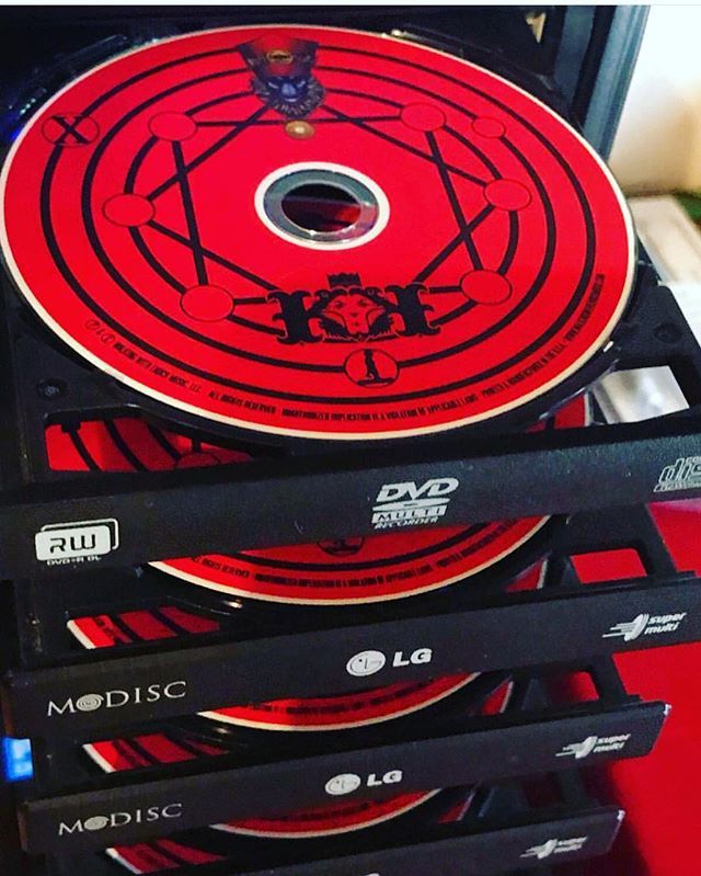KingdomKome's tweet photo. Doing a very small run of these since so many of y’all asked me for physical copies! 
Hit me up NOW for #ABSTT2 📀
🏰💀🔮💀🏰
I’m doing ALOT more Merch and physical 
drops this year so stay tuned!
Big up the fam @lafamiliamedia 
for always holding it d… https://t.co/MBc3rOTTNZ https://t.co/Cc3aPMXBLO