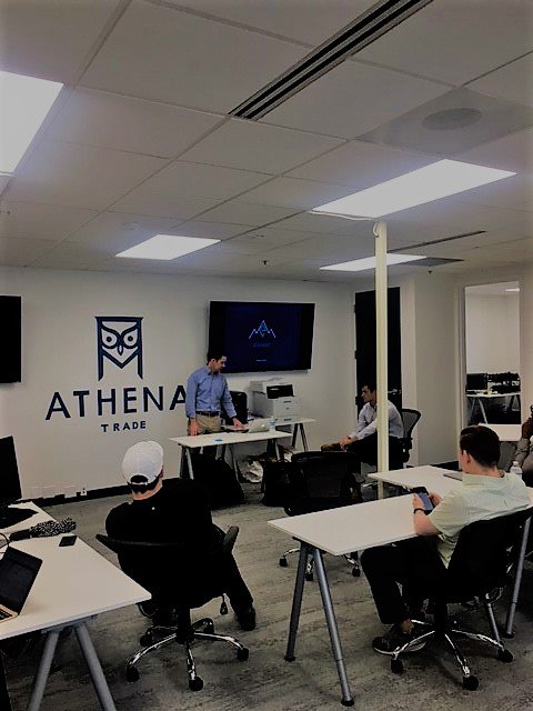 Great presentation yesterday from <a href="/EverestDotOrg/">Everest 🗻</a> at Athena.Trade! Very interesting project surrounding #digital identity and #blockchain. Check them out: everest.org. List of upcoming presentations at Athena.Trade: athena.trade/events/