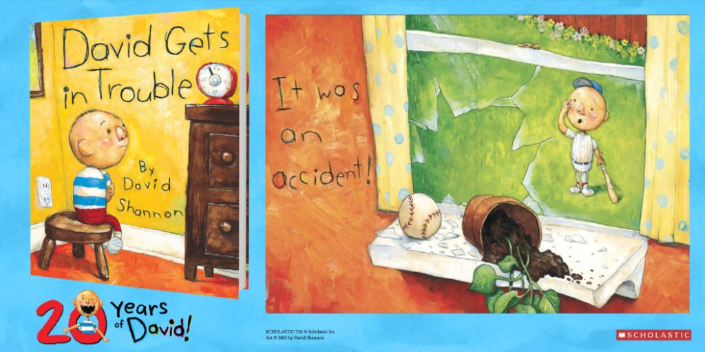 Scholastic On Twitter David Is Famous For Getting Into Scrapes Which Do You Think Is The Most Memorable One Celebrate 20yearsofdavid By Entering Our Giveaway For A Chance To Win David Gets