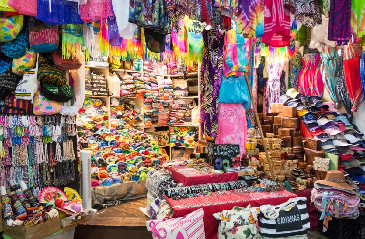 Shop 'til you drop on Nassau's popular Bay Street! Pick up a hand-woven straw hat and other locally made souvenirs to complement your new home in The #Bahamas. <a href="/Nassau_Bahamas/">Nassau & Paradise Island, The Bahamas</a> #Nassau #Shopping