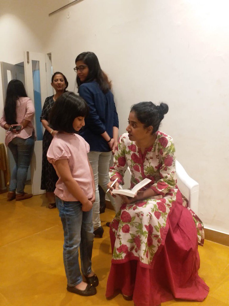 <a href="/varsha181/">Varsha Adusumilli</a> author of Wonder Girls in conversation with Sita, founder of angel summit <a href="/juggernautbooks/">juggernautbooks</a> <a href="/chikisarkar/">Chiki Sarkar</a>