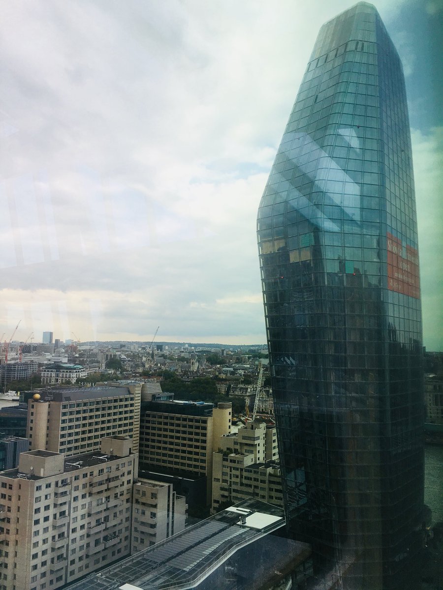 Thanks to @eporta_ for inviting me to the Designers Roundtable evening. Great view too.