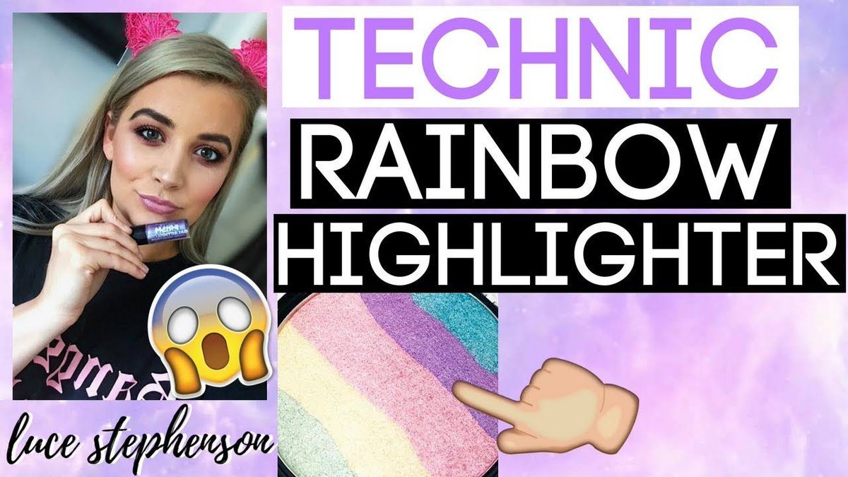 LuceStephenson's tweet image. Testing @techniccosmetic Make Up - RAINBOW PRISM HIGHLIGHTER?! buff.ly/2OL8cmn

#smallbloggers #smallblog #smallstreamers #smallyoutuberarmy