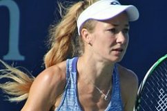 ITECFoundation's tweet image. Julia Glushko advances to round 2 in the qualifying matches of the #USOpen! Julia played at our centers in both Jerusalem and Ramat Hasharon. Tennis is in her blood, both her parents are tennis coaches. Go Julia!