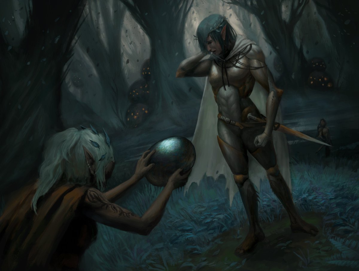 emberstride's tweet image. Shellkeeper
Hey! Hi there friends. Here is a piece I did for the Encounters with the Imaginary Vol.3 Artbook from @BoneshakerPress !
Check the Kickstarter out! Tons of wonderful artists are participating
kickstarter.com/projects/19350…