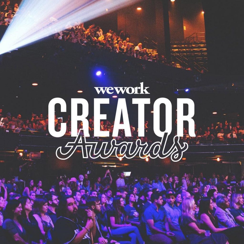 En route to @WeWorkIreland to hear from @jesskellynt (@NewstalkFM), Ailbhe Keane (@izzy_wheels), @jamieheaslip, and Gráinne Walsh (@metalmanbrewing) for We, the Creators in Dublin. A great night in store 👊 👍  #creatorawards #wethecreators #Dublin