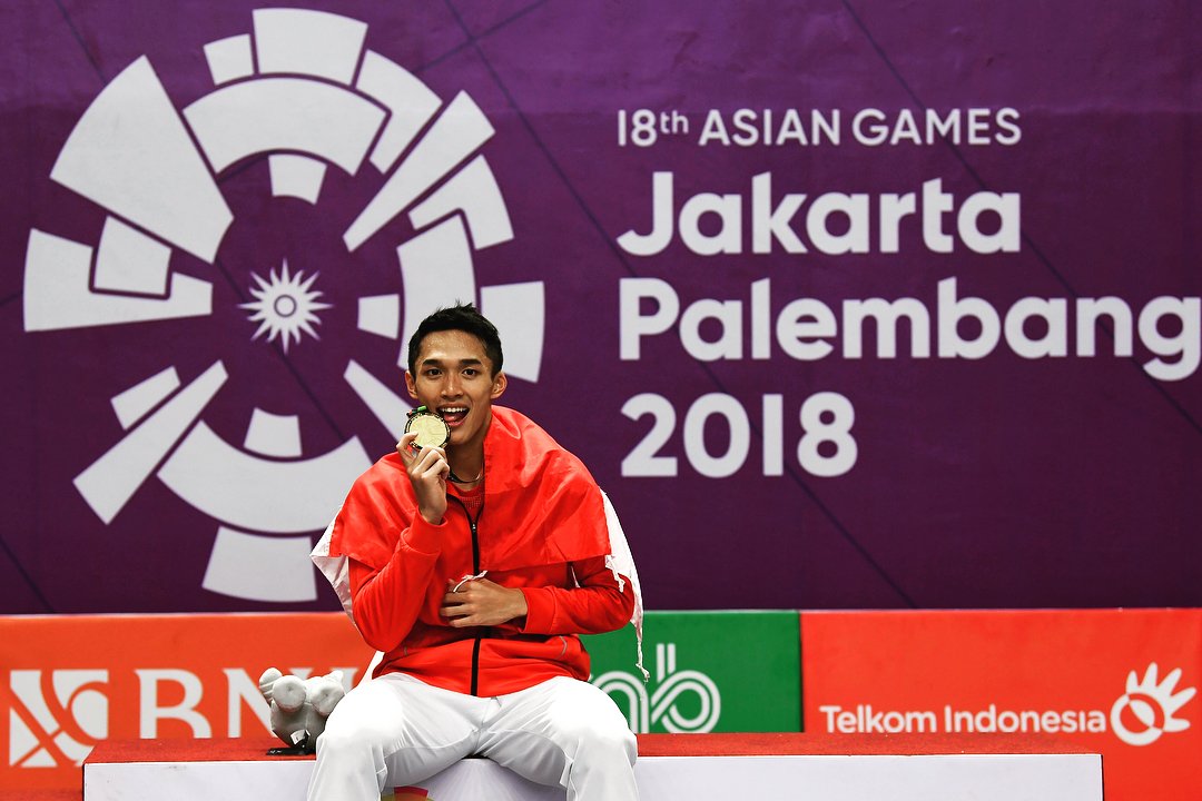 Good Night, God Bless. #JonatanChristie #AsianGames2018 #badmintonasiangames2018 #Badminton