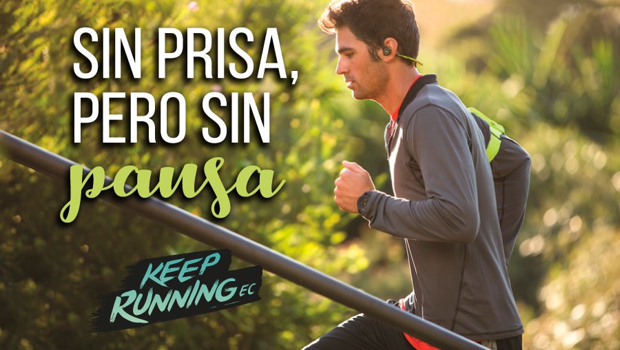 KeepRunningEC's tweet image. No importa cuán rápido vayas, lo importante es que no te detengas! Sigue entrenando, sigue corriendo. #KeepRunning