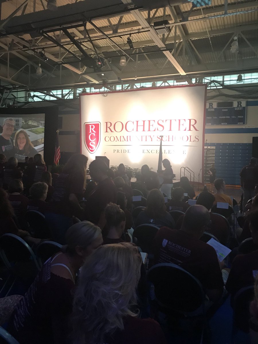 kmlcarl's tweet photo. We are RCS! 
#rcsopeningday2018 https://t.co/wTyW5vorCl
