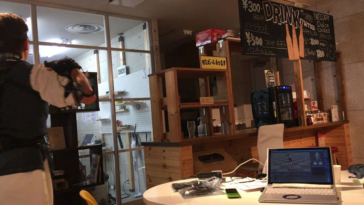 xinsuzuki's tweet image. #PerceptionNeuron と戯れる @norio1414 先生
#VtuberHACK
#VtuberHackOsaka