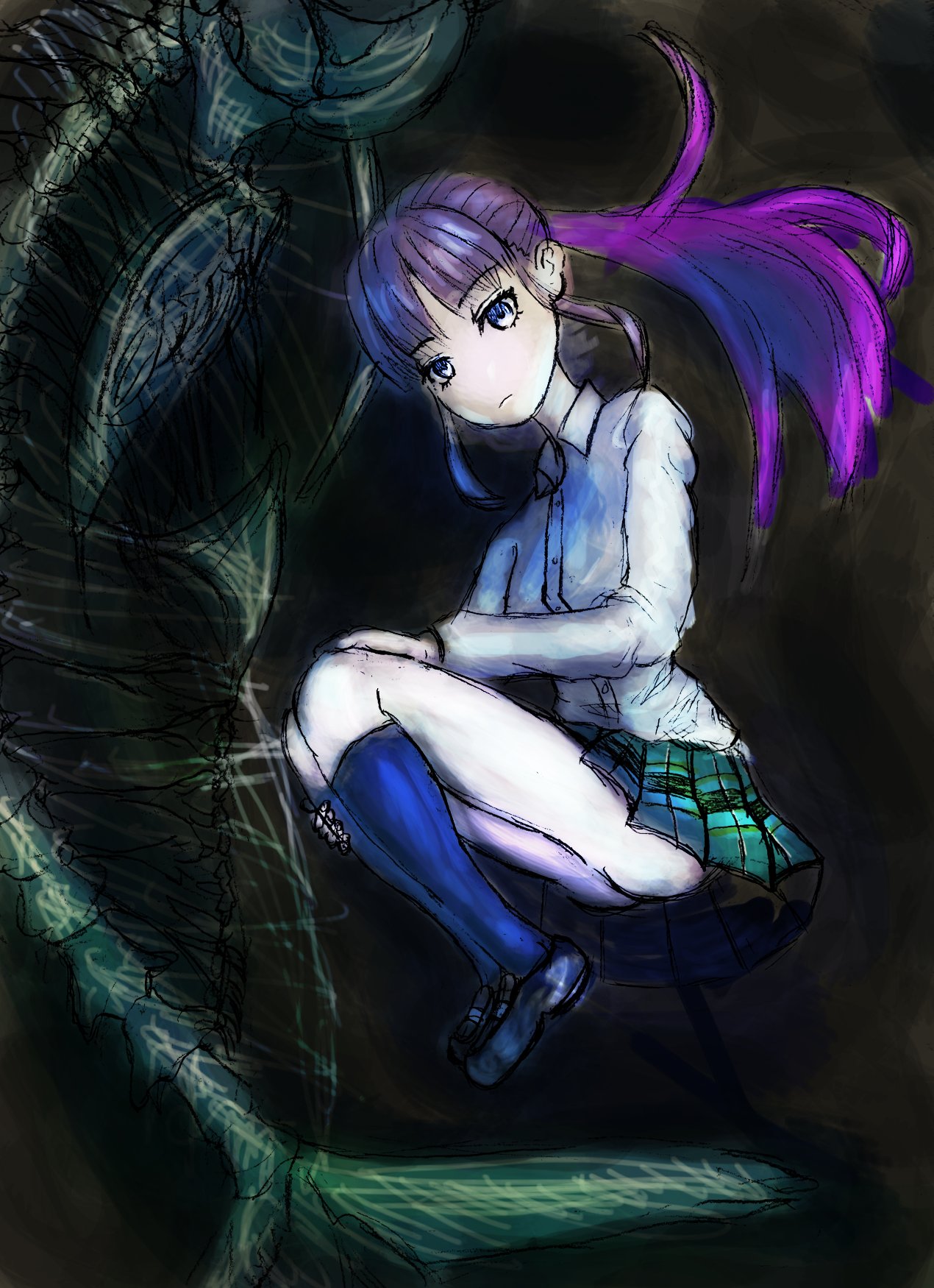 Hageus Iaponicus Esquisse For Mikaze ミカゼちゃん着彩 構想 金魚王国の崩壊 T Co Hlh2qtmjkg Twitter