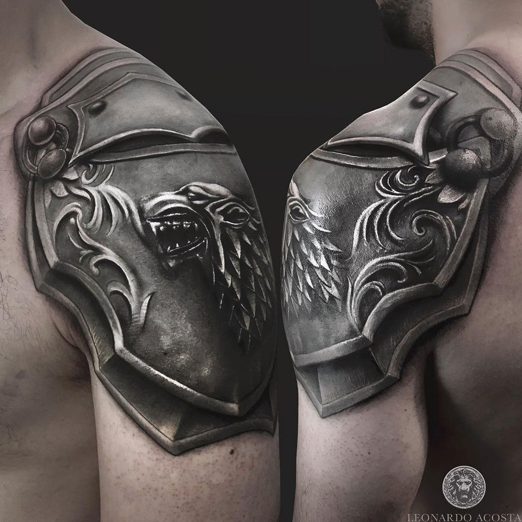 armor-tattoo-male-tattoo-junotattoodesigns - THE BEST PLACE ON WEB TO  CREATE YOUR CUSTOM TATTOO