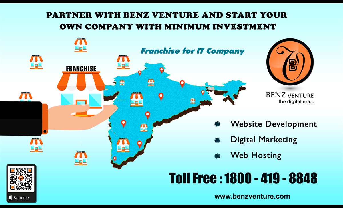 BenzVenture's tweet image. Hurry Up!!!

Partner with Benz Venture and start your own company with MINIMUM INVESTMENT

More Details: bit.ly/2BY7srH 
Contact Us : 9788915050
Toll-Free : 1800-419-8848

#Franchise #franchise_india #Franchise_Opportunities #DMKThalaivarStalin #Neeya2 #NationalSportsDay
