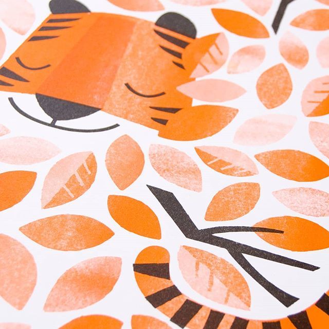 somagallery's tweet photo. Detail from Hidden Tiger riso print by Peskimo. We have a few great riso prints and lots of screen prints from the illustration and printmaking duo on our website at https://t.co/8au8wyDOYK
#peskimo #somagallery #happy #tiger #riso #risograph #printmak… https://t.co/h0ejlXGHIu https://t.co/n2nFmaHipF