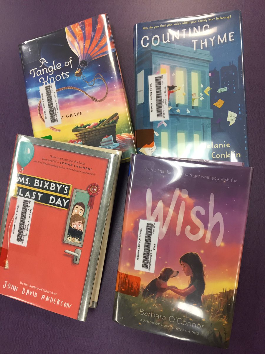 ckellam's tweet image. Read these wonderful Bluestem books over the summer. Can't wait to share them with the students.