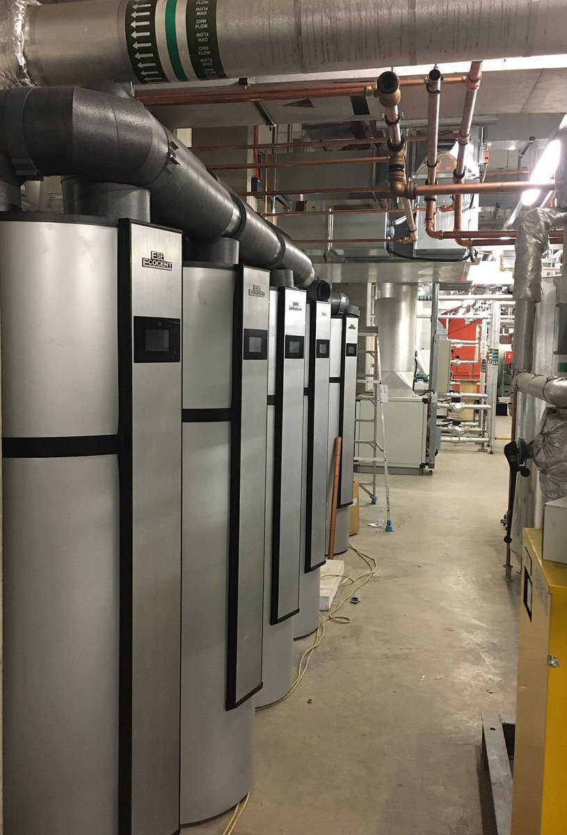 esavep's tweet photo. Installation of 5 #Ecocent #maxi #heatrecovery #hotwater #unvented #WaterCylinder 's - congrats @EarthsavePro installers #Scotland https://t.co/bzTgpSBndq