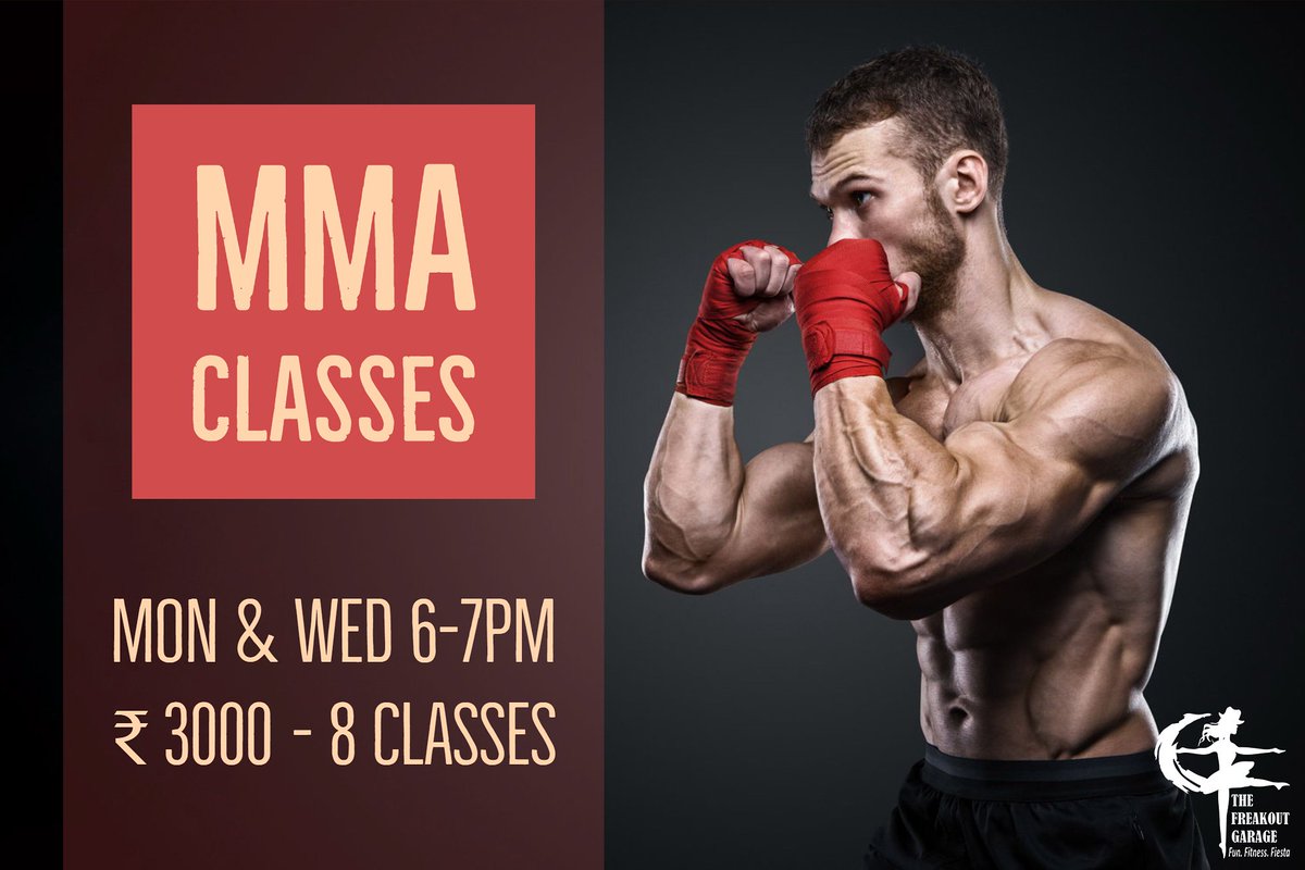 Get fit and learn the best techniques of self defense with MMA classes happening only at our studio.

For more information call us on 9920888379

#fitness #fitnessmotivation #yoga #mma #mmaclass #joinnow #yogasessions #dancestudio #danceclass #fitnessclass #TheFreakoutGarage