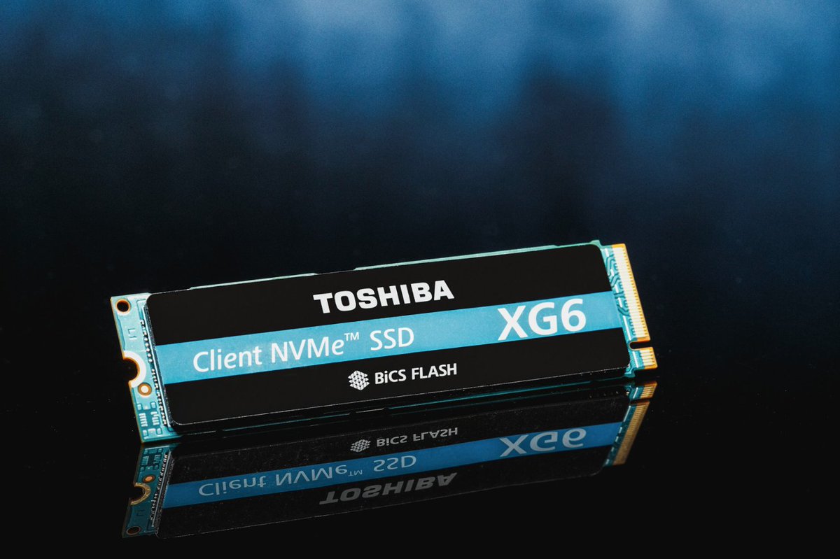 tomshardware's tweet image. Toshiba XG6 M.2 NVMe SSD Review: Higher Density and Improved Efficiency goo.gl/HRe4zm
