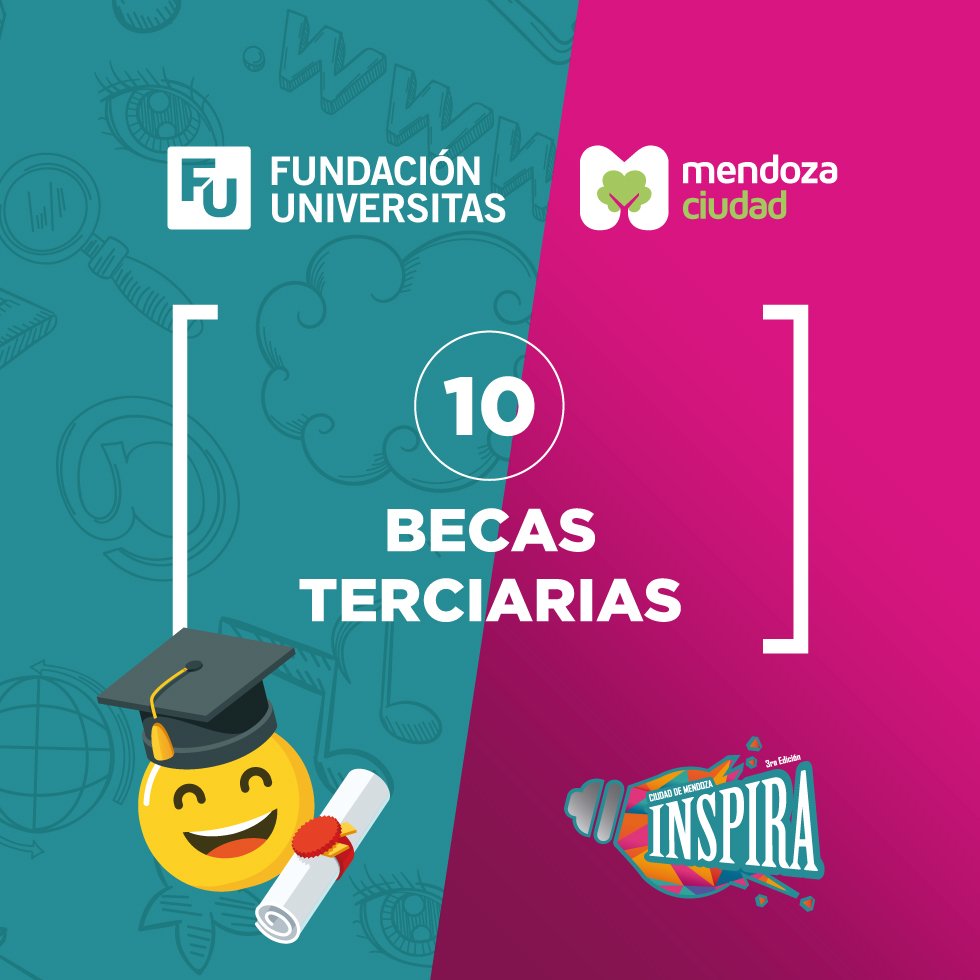 Esta edición del Ciudad de Mendoza Inspira, los estudiantes de 5to año participaran por becas universitarias de carrera completa en la @FU_Universitas. Más información: ow.ly/vix930lBe0P