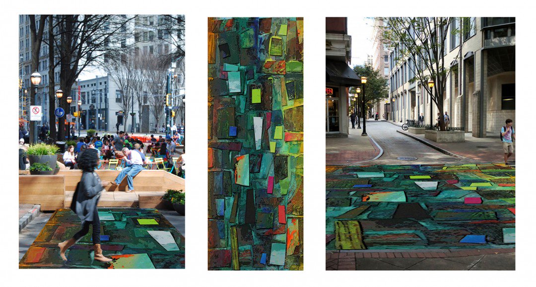 ATLCityStudio's tweet photo. Help #DesignBroadSt TOMORROW (8/30)! We will be voting on the winning Mural design for the Broad St. and Poplar St. intersection! Join @ATLPlanning @SouthDowntown & @FlatironCity for the next Block Party on Broad St. #thisisATL #ATLplanning #planATL #AtlantaCityDesignProgress https://t.co/EZVWfXqIxK
