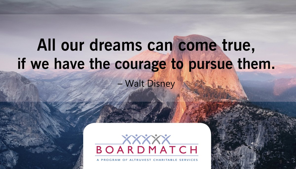 #altruvest #BoardMatch #leadership #improvement #charityCanada #charity #volunteer #leaders #communities #charities #leadershipskills #volunteering #board #toronto #volunteertoronto #volunteertoday #skills #motivation #newweek #newgoals #growth #quotes #WaltDisney #dreams