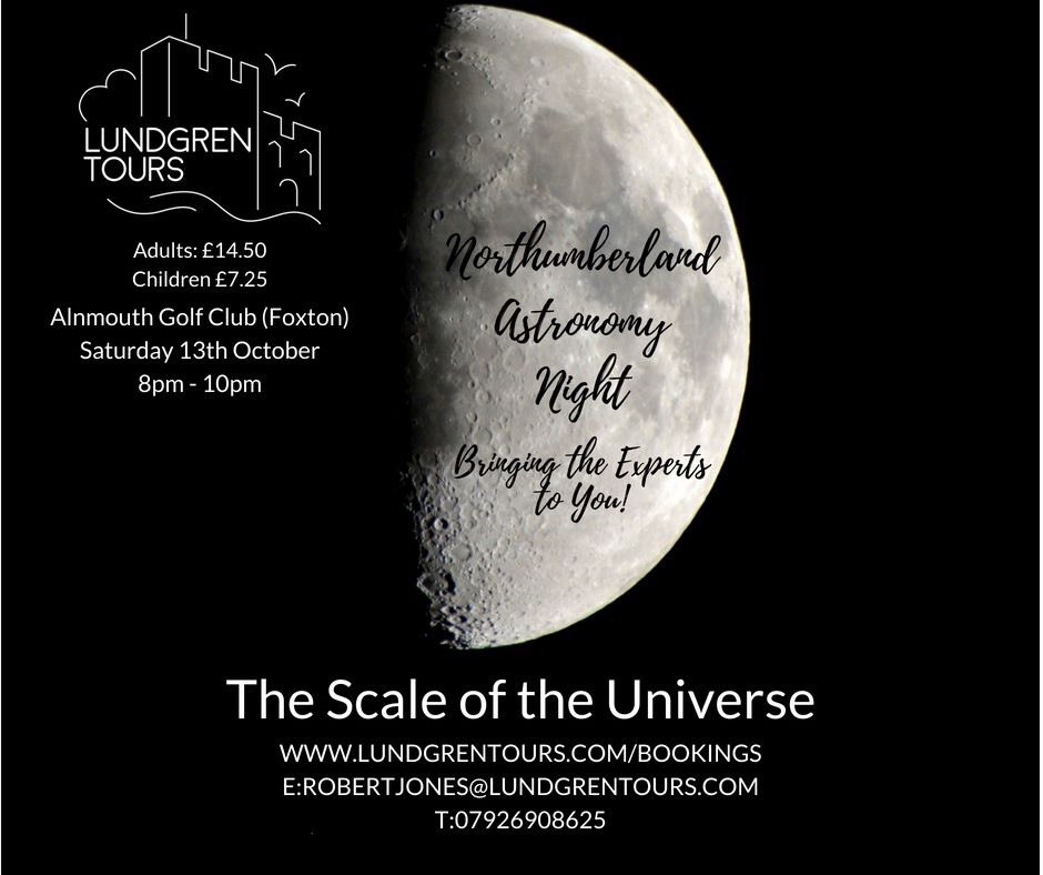 Join our ‘Northumberland Astronomy Nights’ Group on Facebook for a chance to win 2 free tickets for our first astronomy event in October 🔭✨<a href="/NlandNet/">Networking Northumberland</a> @NlandTourism <a href="/alnwickgazette/">Northumberland Gazette</a> <a href="/AlnmouthNLD/">Alnmouth</a> <a href="/moreAlnwick/">Alnwick TIC</a>