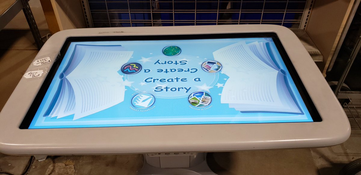 ReStoreKC's tweet image. #SmartTables at #DeramusLocation! Comes with Window 10 Professionals - only 10 left! Have seen as high at $14,000 brand new, we have priced at $995.
#RestoreKC #HabitatKC