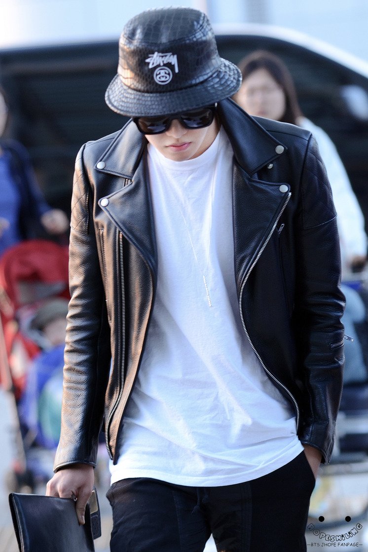 bts leather jacket