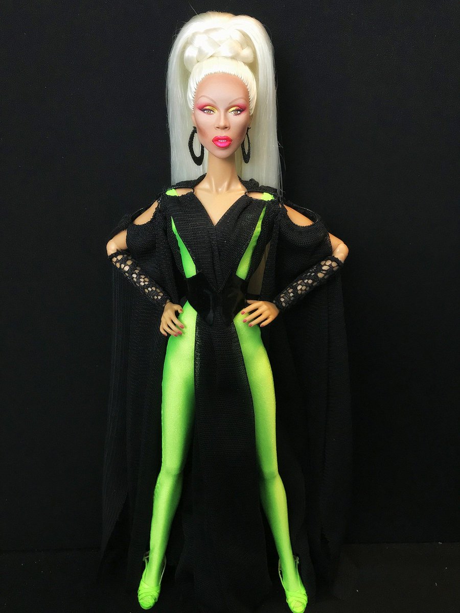 <3 You're a winner baby! <3 Repaint Doll I made of The one, the only
<a href="/RuPaul/">RuPaul</a>! Icon, legend, Inspiration, and the FIERCEST diva that ever will be <3
