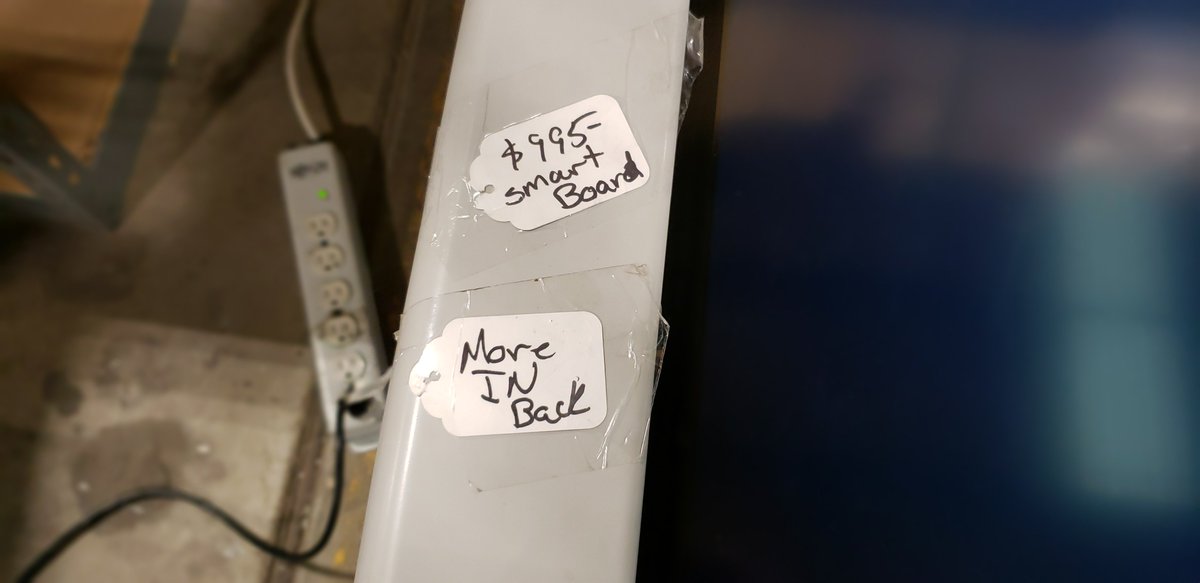 ReStoreKC's tweet image. #SmartTables at #DeramusLocation! Comes with Window 10 Professionals - only 10 left! Have seen as high at $14,000 brand new, we have priced at $995.
#RestoreKC #HabitatKC