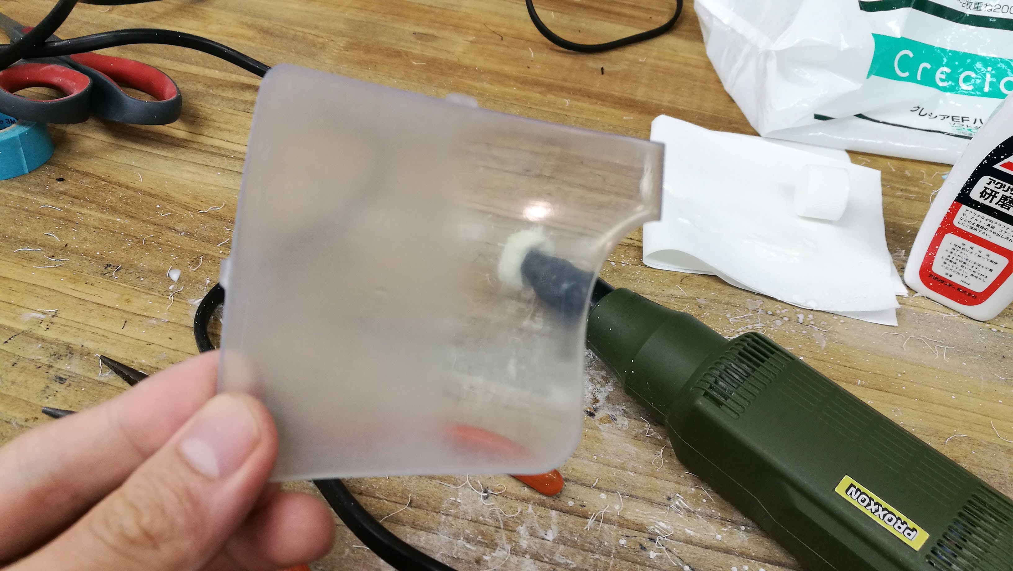 山浦博志 リューターに布バフつけて液体研磨剤使ったらめっちゃ早いしめっちゃ楽 これだ T Co Kdw756v2fr Twitter
