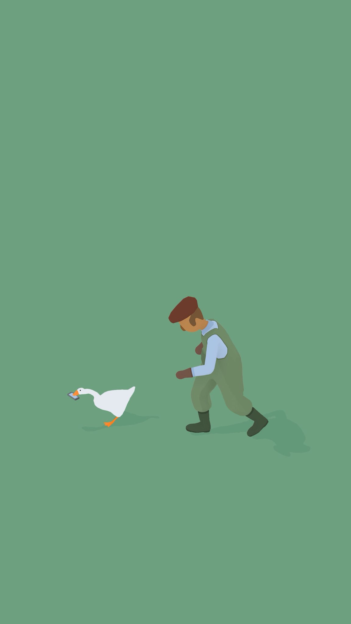 Neven Mrgan on X I made an Unofficial Untitled Goose Game wallpaper for your telephone assuming you ve still got it on you. Check your pocket https t 9PC6tVympe X