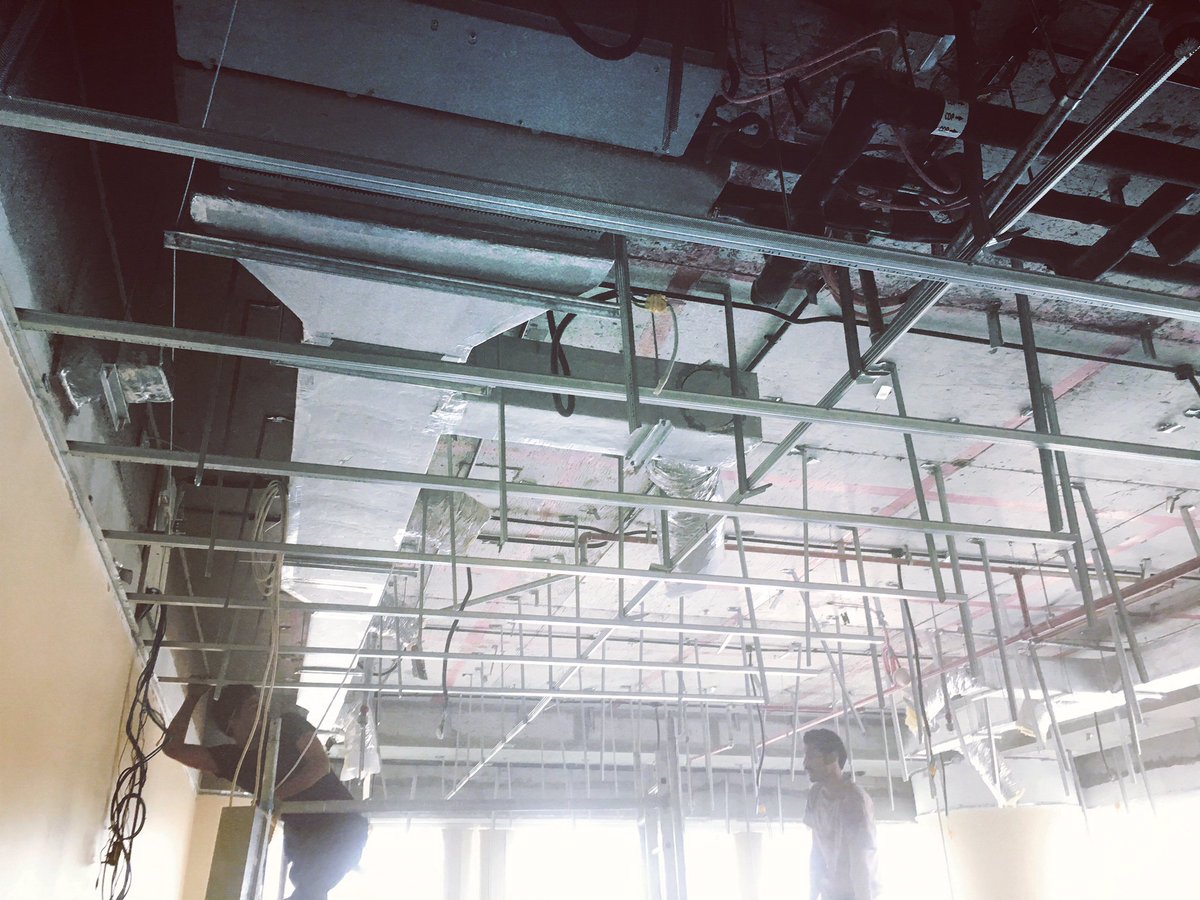 avomdesigns's tweet photo. As of my 2nd tweet here's a tweet of our project where Ceiling framing work is carried on more tweets on their way.🙂🙂😊 https://t.co/JYsUJWcBDY