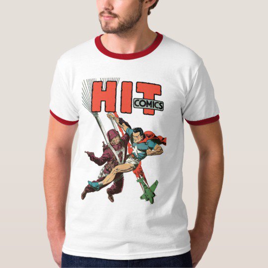 WBGPlus's tweet photo. Cover Art: Hit Comics #24 T-Shirt
Made by #Zazzle #Apparel
15% Off with code ENDOFAUGSALE
see on 158 styles or 7 products
https://t.co/qzdzvkLZZC
#Antifa #HitComics #CoverArt #Hero https://t.co/i1yz1J7sf6