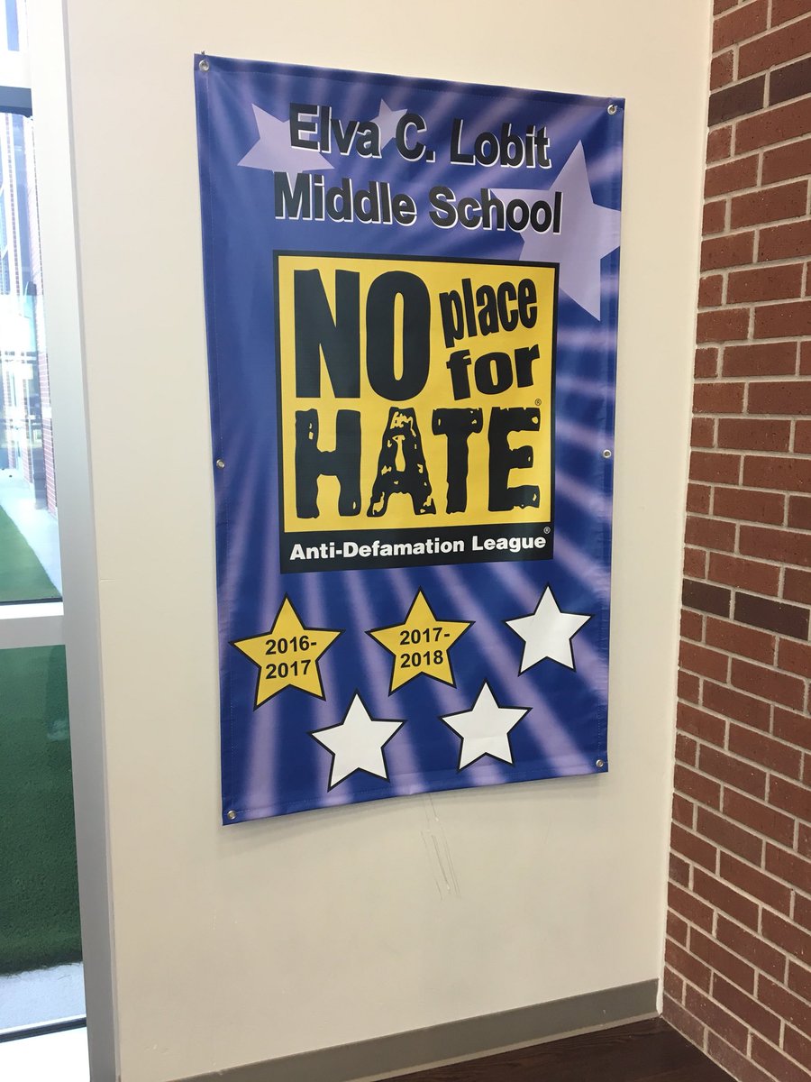 LobitMS's tweet image. LMS received some great news in the mail....we qualified, for the second year in a row, as a No Place for Hate School!!