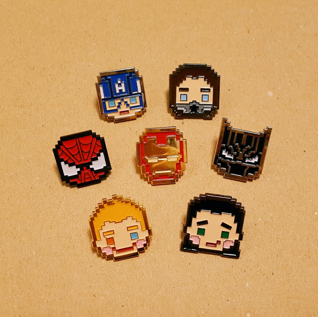 atreasurehouse7's tweet image. RT) 판매할 수 없는 파본인 마블 도트 뱃지들을 나눔해요~ 파본이지만 실사용에는 큰 무리가 없어요ㅎㅎ 리트윗 한 분 추첨해서 7종 보내드려요. 기간은 9월 1일까지입니다! 9월 2일에 당첨자분 발표하고 보내드릴게요. 늘 감사드립니다ㅎㅎ