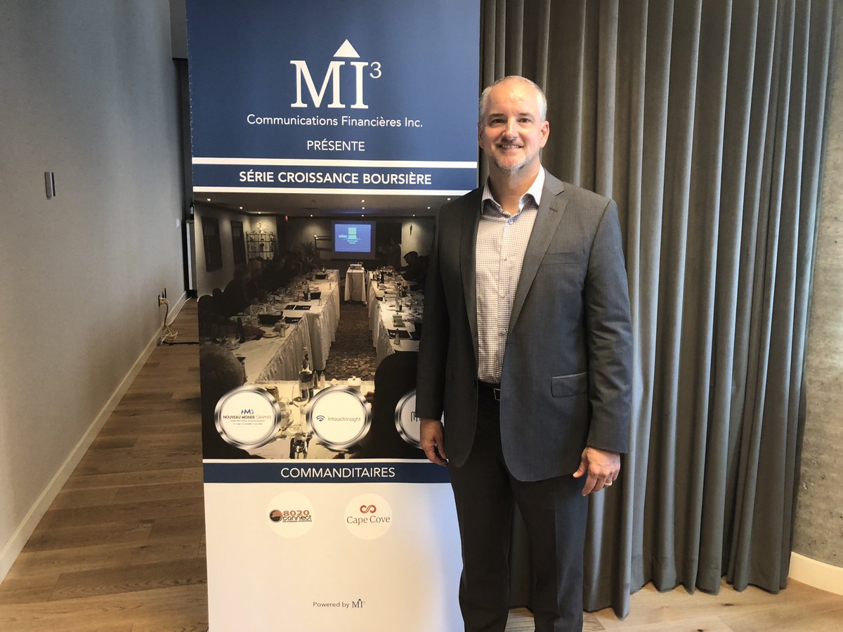 intouchinsight's tweet image. Our CEO, Cameron Watt presenting Intouch Insight last night at the MI3 Conference in Ottawa. #Ottawa #intouchinsight #CX #ottawatech #techlife @InfoMI3