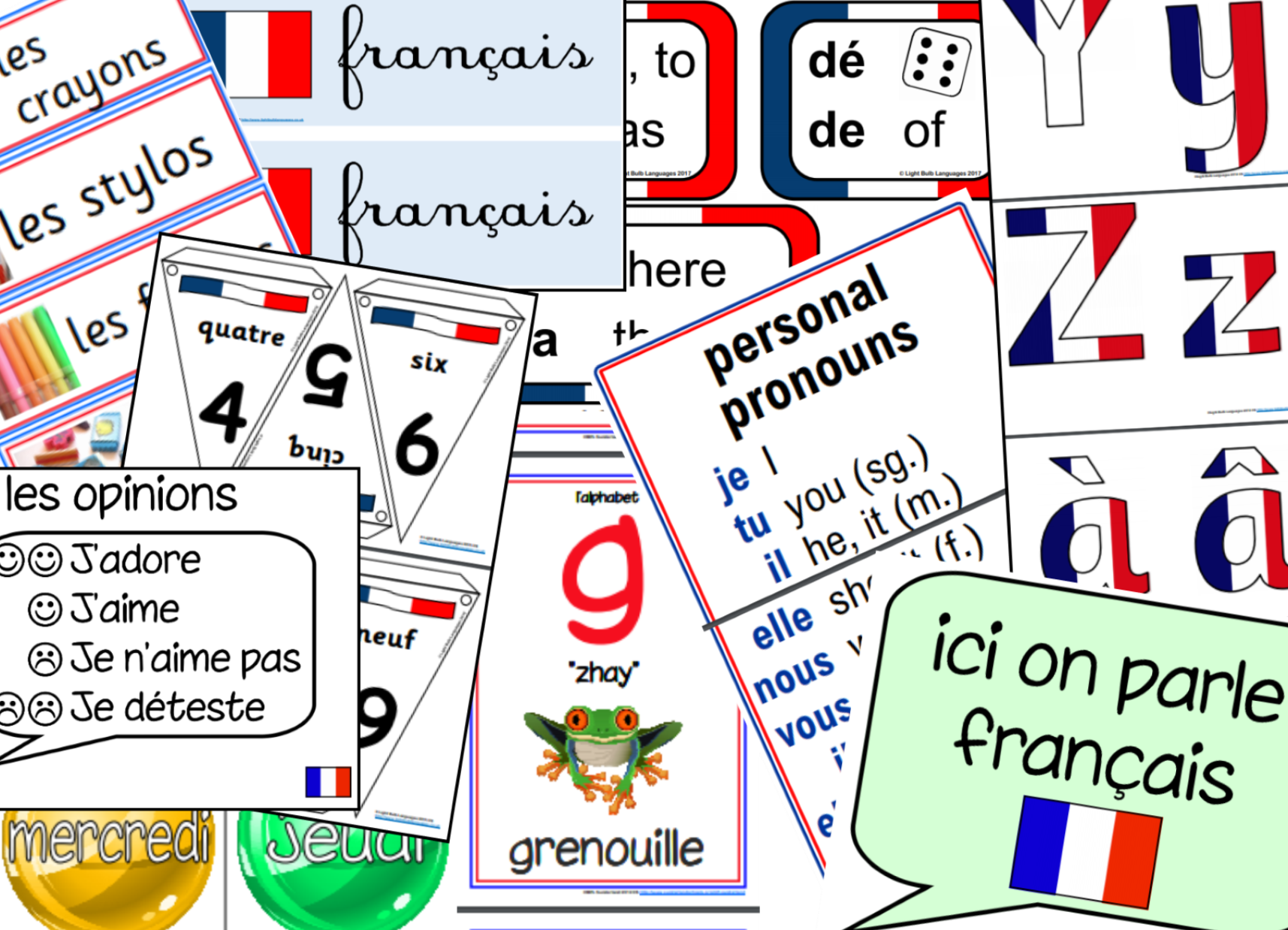 Light Bulb Languages on Twitter "Looking for French display resources