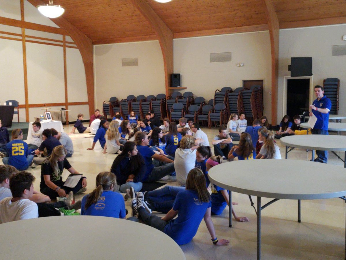 BhsMinistry's tweet photo. Freshman Retreat....welcome to the family! @BethlehemHS https://t.co/PRkZ98TPk2