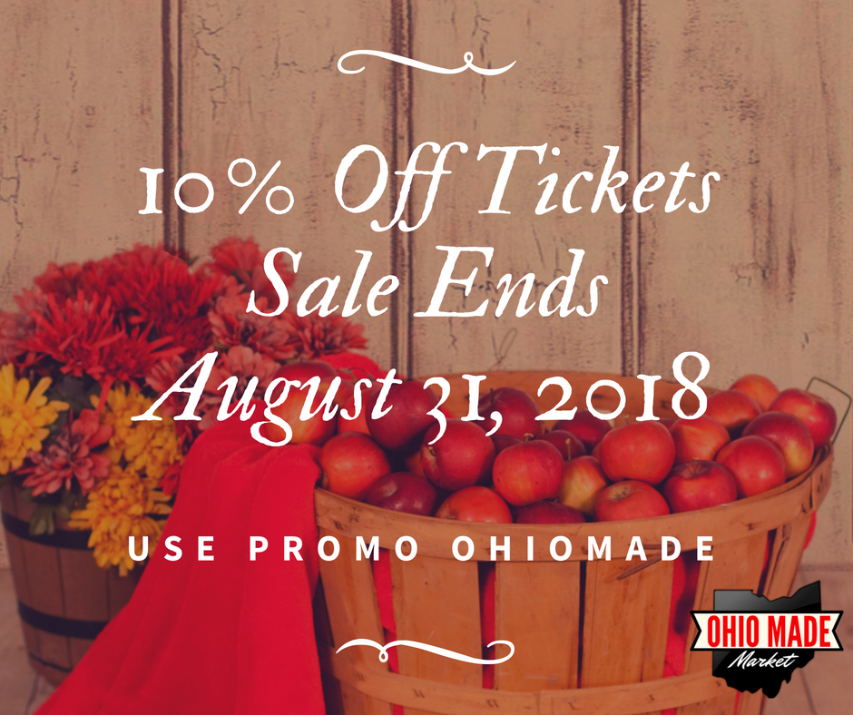OhioMadeMarket's tweet photo. Ohio Made Holiday Market: Sale Ends 8/31 - https://t.co/EwXgfD9nn4 https://t.co/WsFdPr1qYw