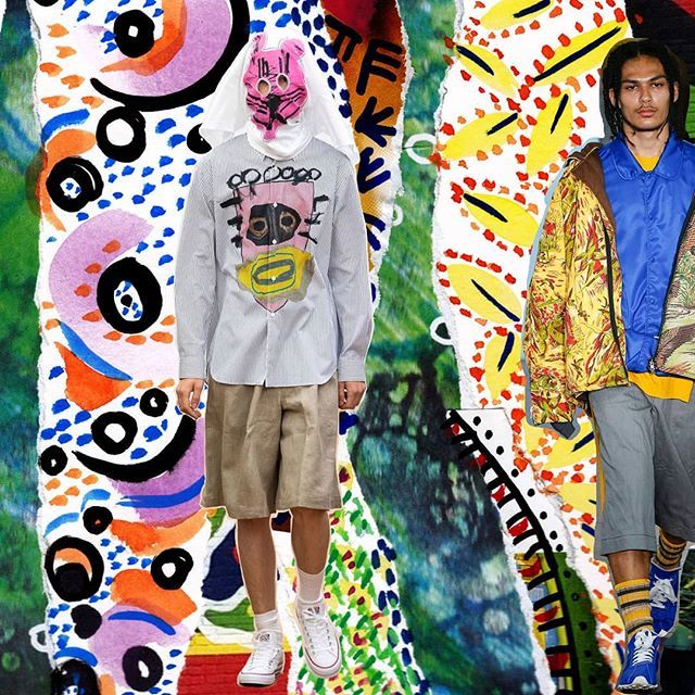 Collage day. *
*
*
Pics by <a href="/vogue/">Vogue Global Network</a> <a href="/commedesgarcons/">@COMMEdesGARCONS</a> <a href="/marni/">Marzia Mazzavillani</a>
* #menswear #mensfashion #streetwear #print #art #design #printstudio #printdesign #pattern #fashion #patterndesign #colorful #floralprint #surfacedesign #illustration #collage #markers #guavaprin… ift.tt/2wrRkc0