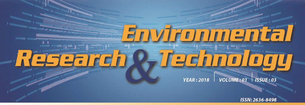 Yıldız Teknik Üniversitesi <a href="/YildizEdu/">Yıldız Teknik Üniversitesi</a> Çevre Mühendisliği Bölümü tarafından yayınlanan Environmental Research &amp; Technology dergisinin 3. sayısı yayınlandı. Son sayıda yer alan makalelere dergipark.gov.tr/ert/issue/37052 linkinden ulaşabilirsiniz.
