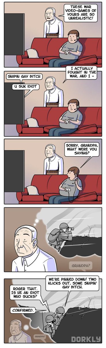 Video games these days are so realistic

#VideogameLessonsLearned  #webcomics #comics #funny #humor #comedy #comedyyellers