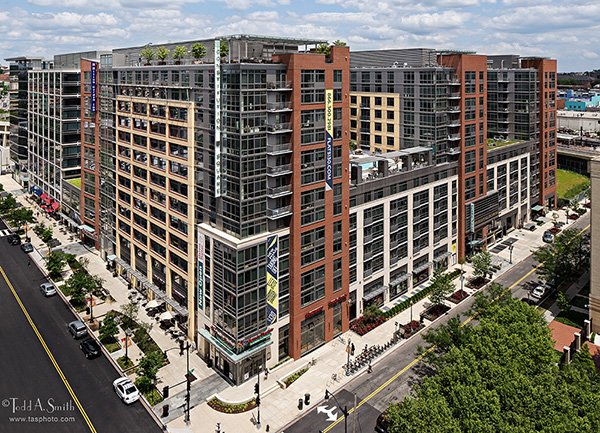 Flats 130 at Constitution Square in Washington, DC.  Architect: SK&amp;I Architecture + Design, <a href="/skiarchitecture/">SK+I Architecture</a>.  Managed by The Bozzuto Group, <a href="/thebozzutogroup/">The Bozzuto Group</a> .  Photo: ©Todd A. Smith