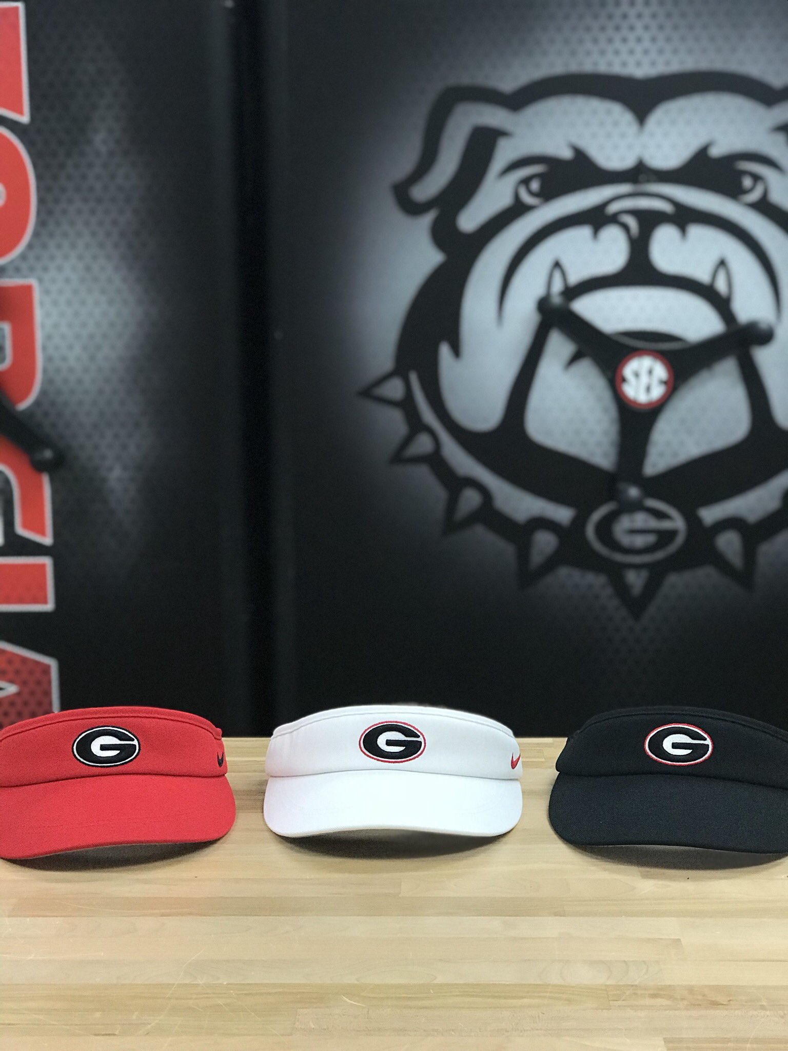 uga nike visor